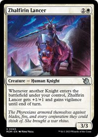 Zhalfirin Lancer (45) - March of the Machine