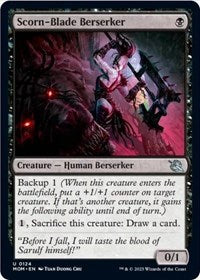 Scorn Blade Berserker (124) - March of the Machine