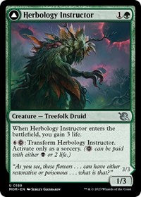 Herbology Instructor (189) - March of the Machine