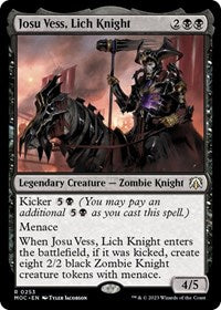 Josu Vess Lich Knight (253) - Commander: March of the Machine