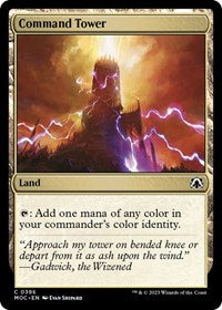 Command Tower (396) - Commander: March of the Machine