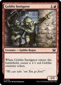 Goblin Instigator (282) - Commander: March of the Machine