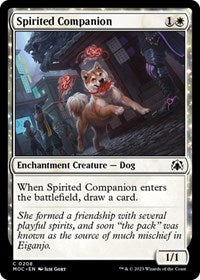 Spirited Companion (208) - Commander: March of the Machine