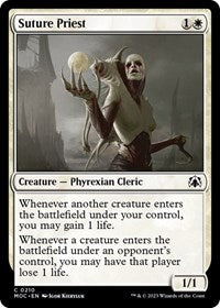 Suture Priest (210) - Commander: March of the Machine