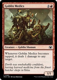 Goblin Medics (283) - Commander: March of the Machine