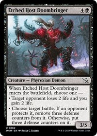 Etched Host Doombringer (102) - March of the Machine