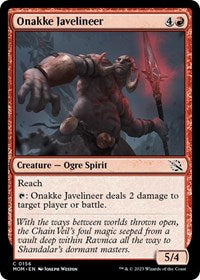Onakke Javelineer (156) - March of the Machine