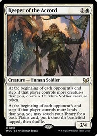 Keeper of the Accord (191) - Commander: March of the Machine