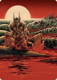 Fynn the Fangbearer Art Card (76) - Art Series: March of the Machine