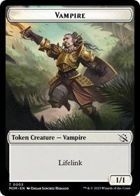 Vampire Token (3) - March of the Machine