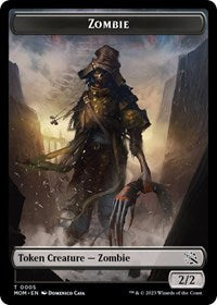 Zombie Token (5) - March of the Machine