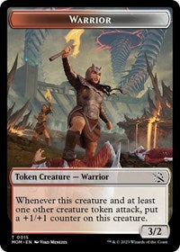 Warrior Token (15) - March of the Machine