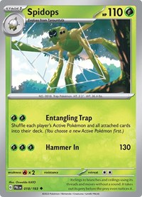 Spidops (018/193) - SV02: Paldea Evolved