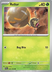 Rellor 025 193 (025/193) - SV02: Paldea Evolved