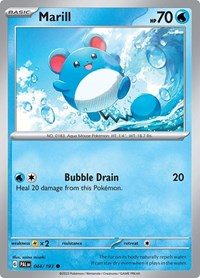 Marill 044 193 (044/193) - SV02: Paldea Evolved