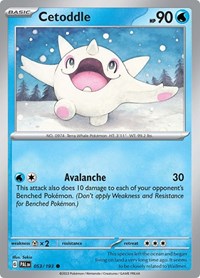 Cetoddle 053 193 (053/193) - SV02: Paldea Evolved
