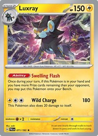 Luxray (071/193) - SV02: Paldea Evolved
