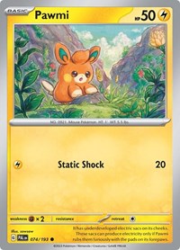 Pawmi (074/193) - SV02: Paldea Evolved