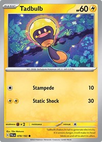 Tadbulb 078 193 (078/193) - SV02: Paldea Evolved