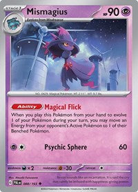 Mismagius 088 193 (088/193) - SV02: Paldea Evolved