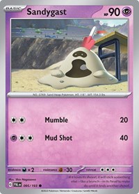 Sandygast 095 193 (095/193) - SV02: Paldea Evolved