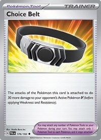 Choice Belt (176/193) - SV02: Paldea Evolved