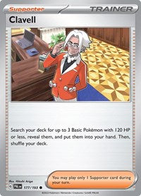 Clavell (177/193) - SV02: Paldea Evolved