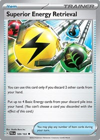 Superior Energy Retrieval 189 193 (189/193) - SV02: Paldea Evolved