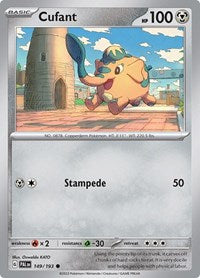 Cufant (149/193) - SV02: Paldea Evolved