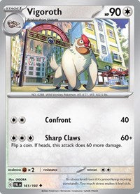 Vigoroth (161/193) - SV02: Paldea Evolved