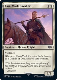 East Mark Cavalier (9) - Universes Beyond: The Lord of the Rings: Tales of Middle-earth