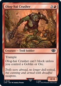 Olog Hai Crusher (140) - Universes Beyond: The Lord of the Rings: Tales of Middle-earth