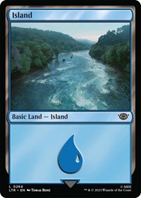 Island 0264 (264) - Universes Beyond: The Lord of the Rings: Tales of Middle-earth