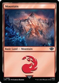 Mountain 0268 (268) - Universes Beyond: The Lord of the Rings: Tales of Middle-earth