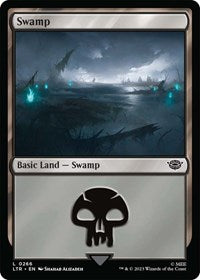 Swamp 0266 (266) - Universes Beyond: The Lord of the Rings: Tales of Middle-earth