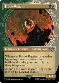 Frodo Baggins Showcase (320) - Universes Beyond: The Lord of the Rings: Tales of Middle-earth