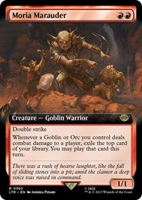 Moria Marauder Extended Art (362) - Universes Beyond: The Lord of the Rings: Tales of Middle-earth