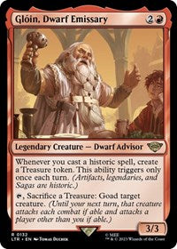 Gloin Dwarf Emissary (132) - Universes Beyond: The Lord of the Rings: Tales of Middle-earth