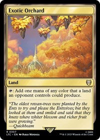 Exotic Orchard (307) - Commander: The Lord of the Rings: Tales of Middle-earth