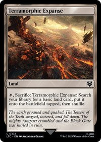 Terramorphic Expanse (337) - Commander: The Lord of the Rings: Tales of Middle-earth