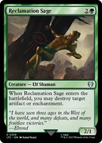 Reclamation Sage (259) - Commander: The Lord of the Rings: Tales of Middle-earth