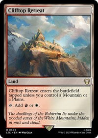Clifftop Retreat (300) - Commander: The Lord of the Rings: Tales of Middle-earth