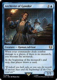 Archivist of Gondor (18) - Commander: The Lord of the Rings: Tales of Middle-earth