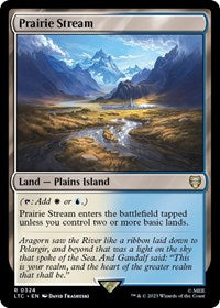 Prairie Stream (324) - Commander: The Lord of the Rings: Tales of Middle-earth