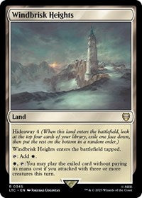 Windbrisk Heights (345) - Commander: The Lord of the Rings: Tales of Middle-earth