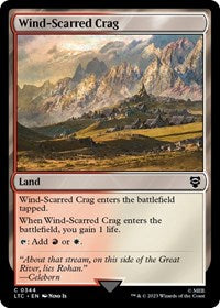 Wind Scarred Crag (344) - Commander: The Lord of the Rings: Tales of Middle-earth