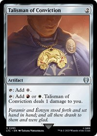 Talisman of Conviction (285) - Commander: The Lord of the Rings: Tales of Middle-earth