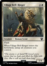Village Bell Ringer (181) - Commander: The Lord of the Rings: Tales of Middle-earth
