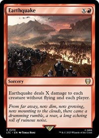 Earthquake (214) - Commander: The Lord of the Rings: Tales of Middle-earth