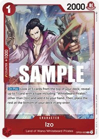 Izo (OP03-003) - Pillars of Strength